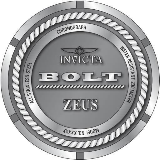 Relógio invicta Bolt Zeus 23048 Original - Imagem 4