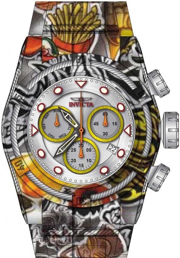 Relógio invicta Bolt Masculino 27095 Original - Imagem 3