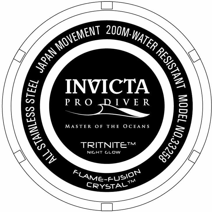 Relogio invicta Pro Diver 33258 Original Feminino - Imagem 3