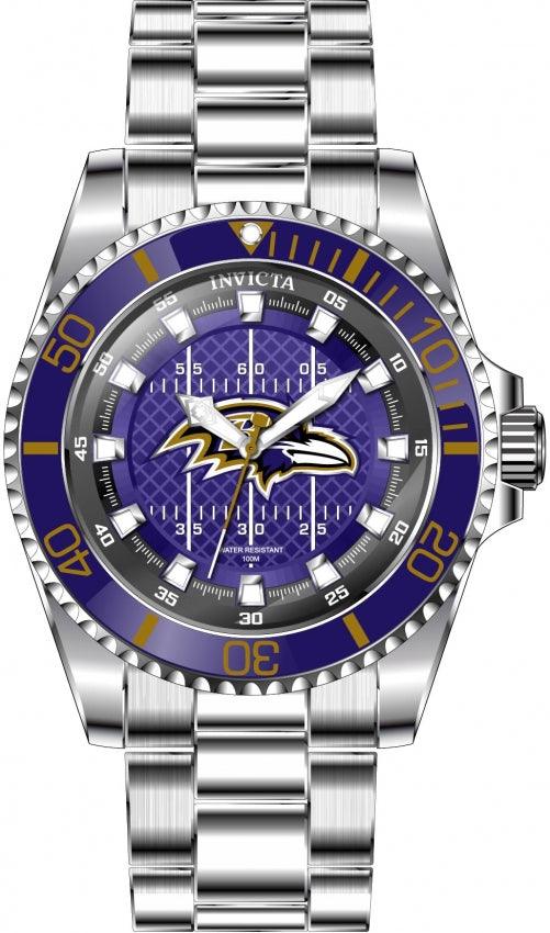Relógio Invicta NFL Baltimore 36939 Original - Imagem 2