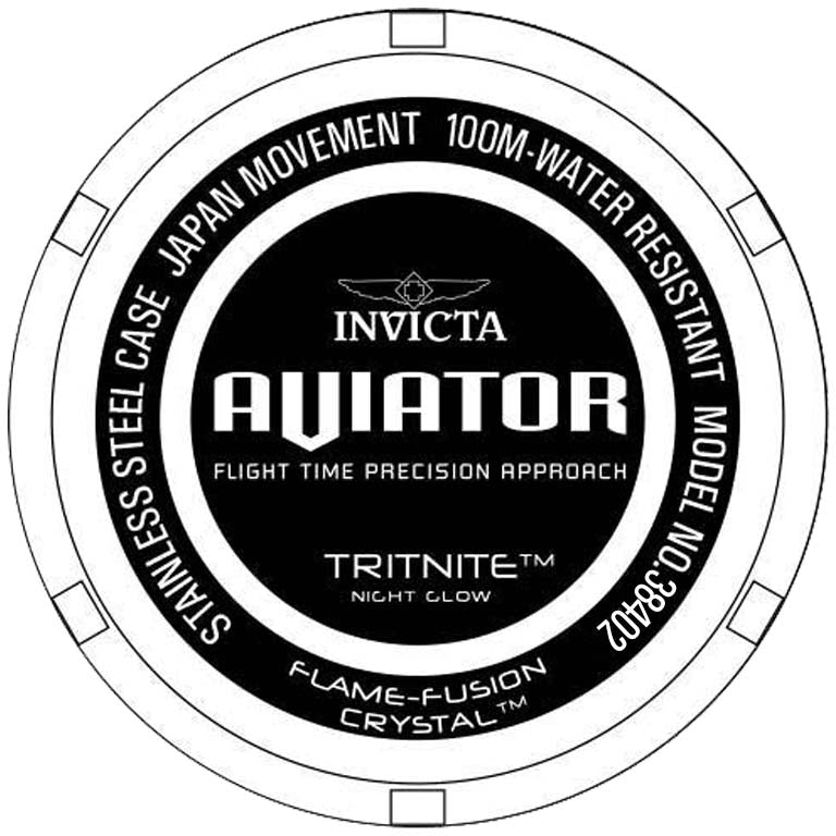 Relógio Invicta Aviator 38402 Original Masculino - Imagem 3
