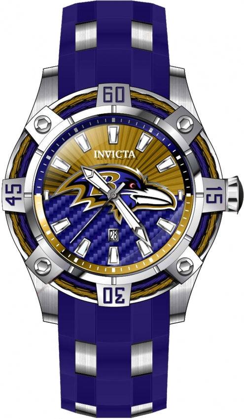 Relógio Invicta NFL Baltimore Ravens 42067 Original - Imagem 2