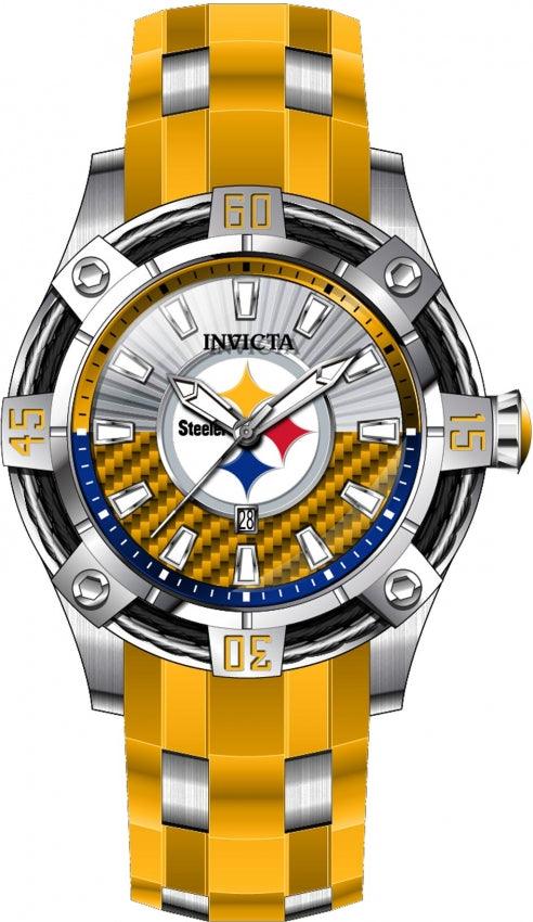 Relógio Invicta NFL Pittsburgh Steelers 42073 Original - Imagem 2