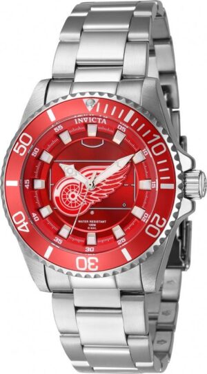 Relogio invicta NHL Detroit Red Wings 42224 Original Feminino