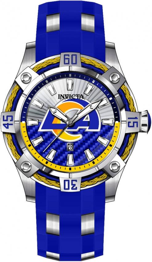 Relógio Invicta NFL Los Angeles Rams 43324 Original - Imagem 3