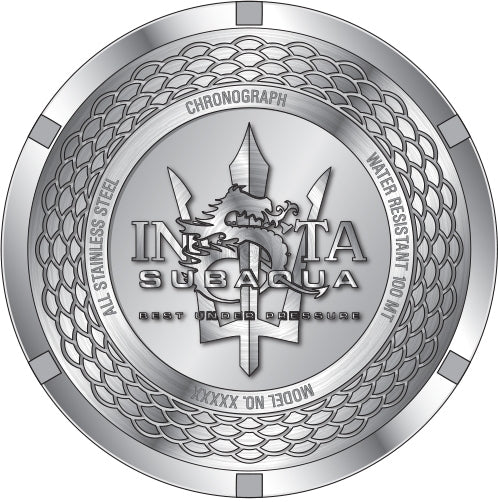 Invicta Relógio Subaqua Poseidon 47184 Masculino Original - Imagem 3